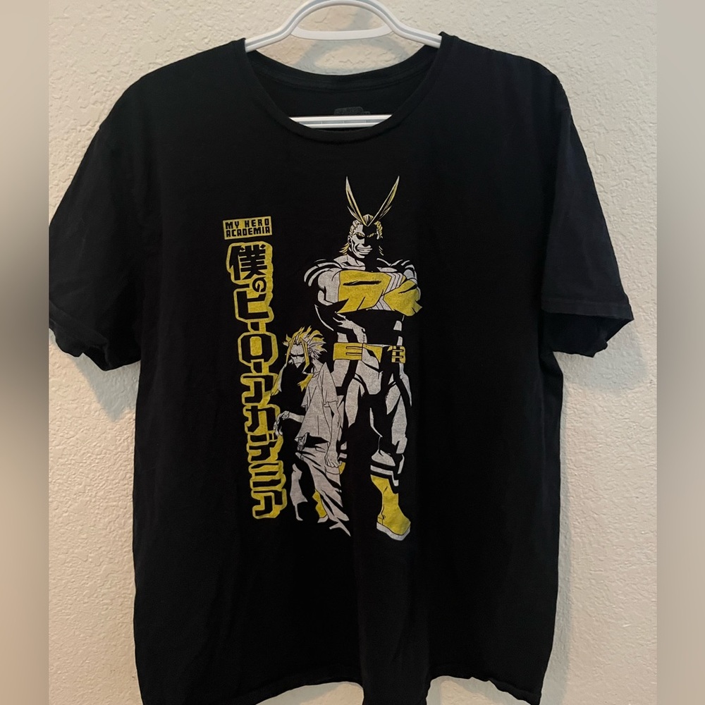 MHA All Might Design T-Shirt Size XL
